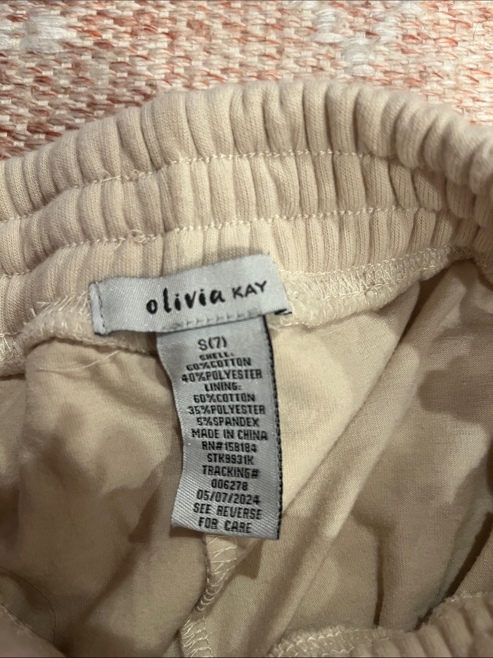 Olivia Sky Cream Skort for Kids - Picture 2 of 2